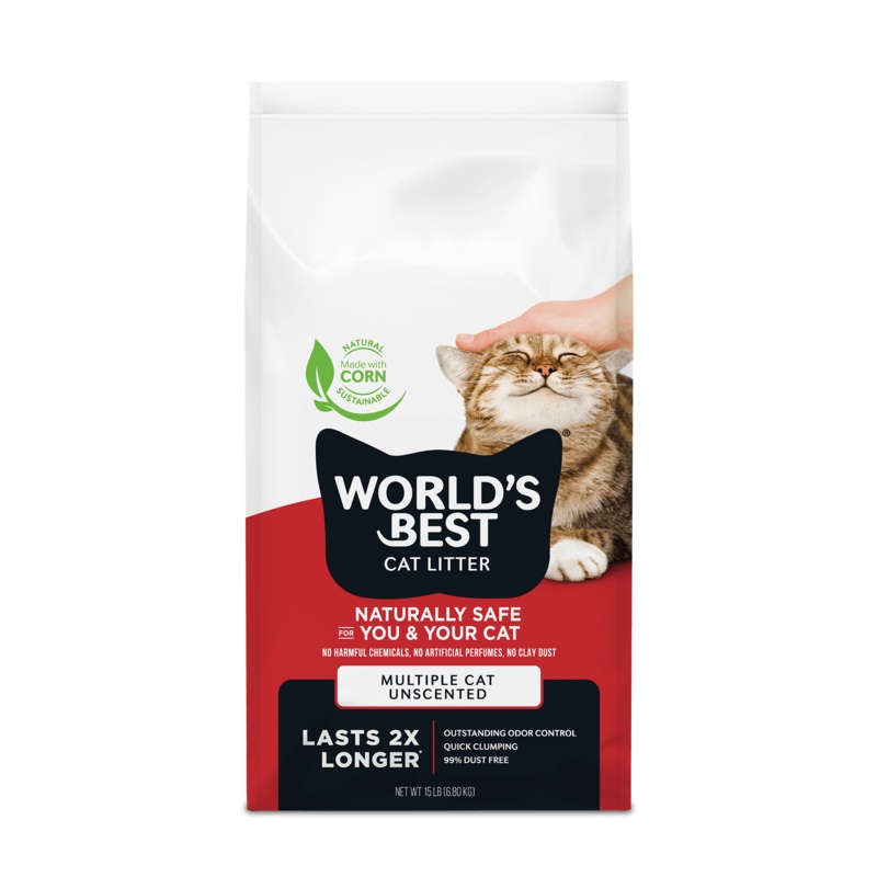 World’s Best Cat Litter Multiple Cat Unscented