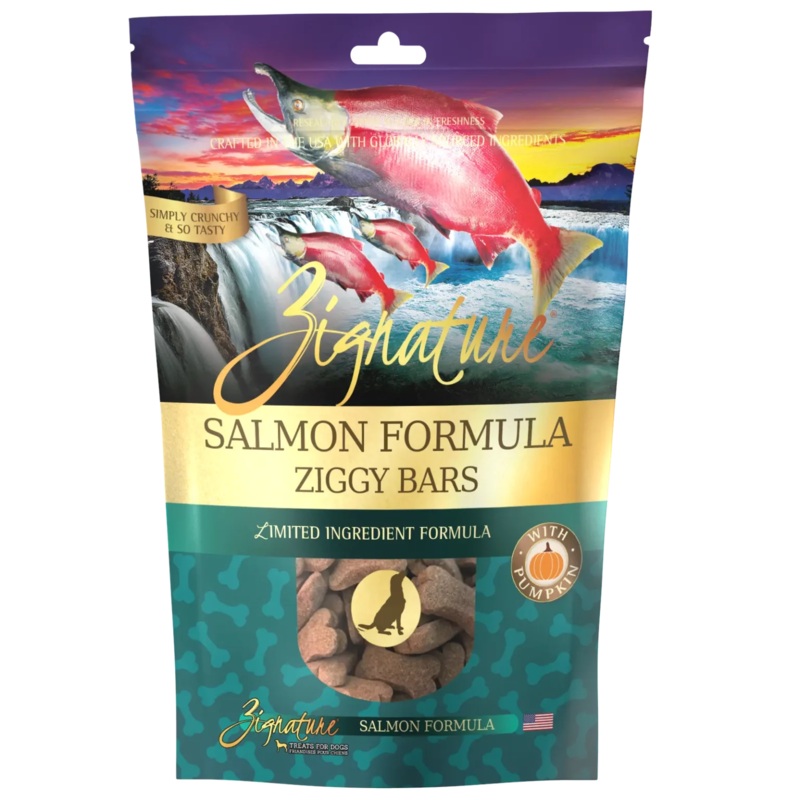 Zignature Ziggy Bars Salmon 12oz