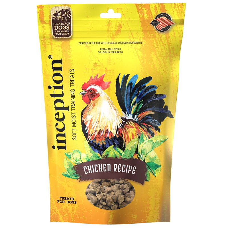 Inception Soft Dog Treats Chicken 4oz