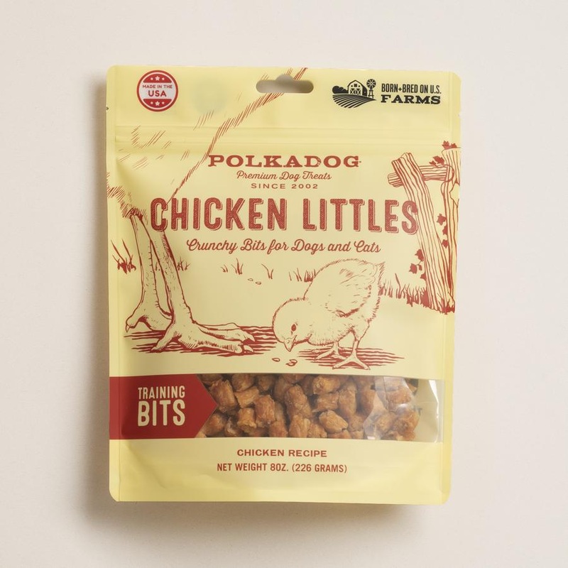 Polkadog Chicken Littles Training Bits 8oz