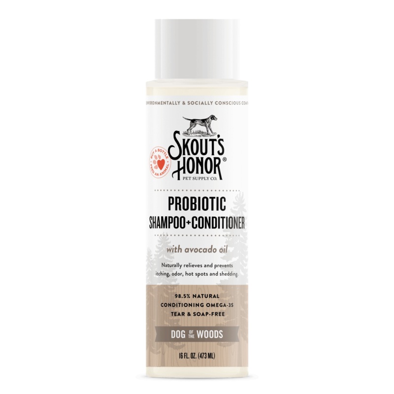 Skout’s Honor Probiotic Shampoo & Conditioner Dog of the Woods 16oz