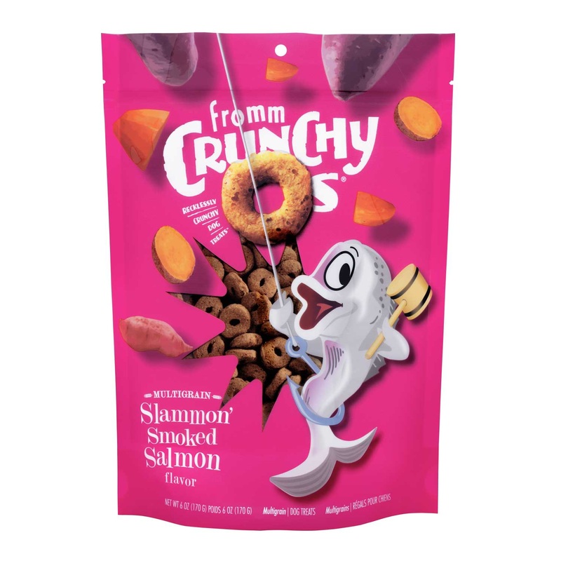 Fromm Crunchy O’s Slammon Smoked Salmon