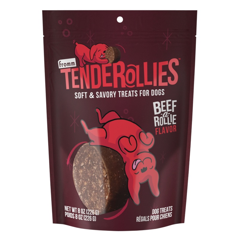 Fromm Tenderollies Beef-A-Rollie Treats 8oz