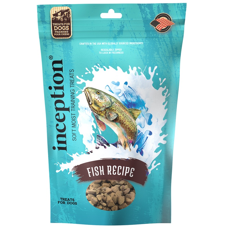 Inception Soft Dog Treats Fish 4oz