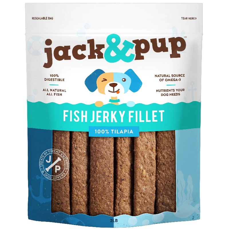 Jack & Pup Fish Jerky Fillet 16oz