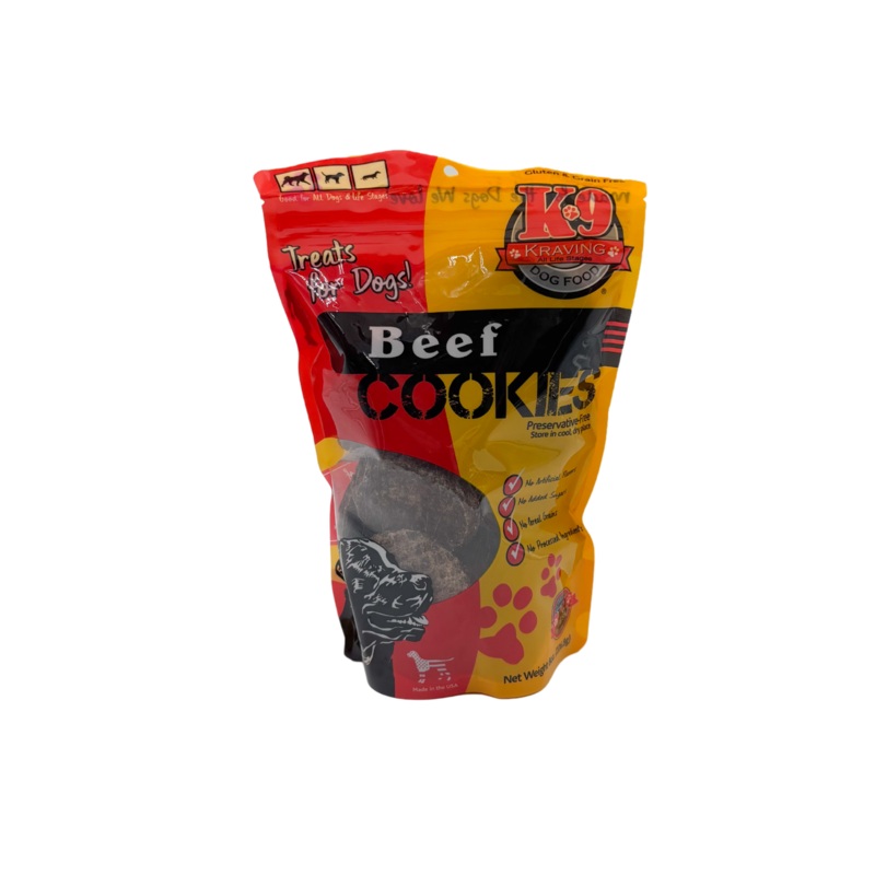 K9 Kravings Beef Cookies 8oz