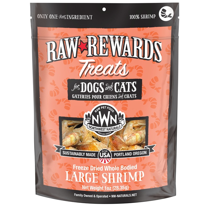 Northwest Naturals Freeze Dried Shrimp Treats 1oz