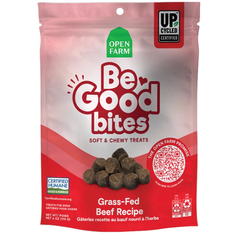 Open Farm Be Good Bites Beef Recipe 6oz