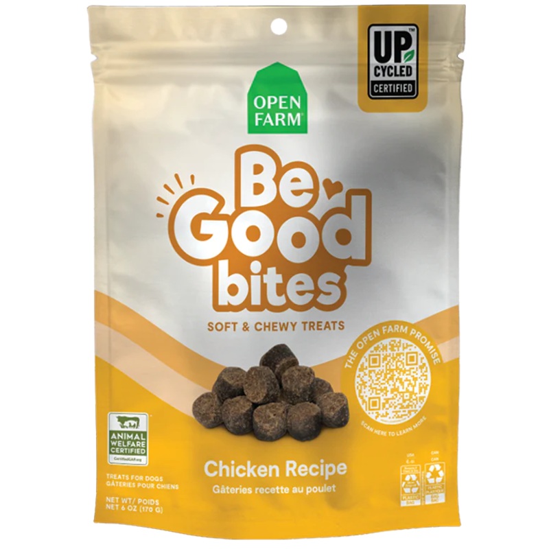 Open Farm Be Good Bites Chicken Recipe 6oz
