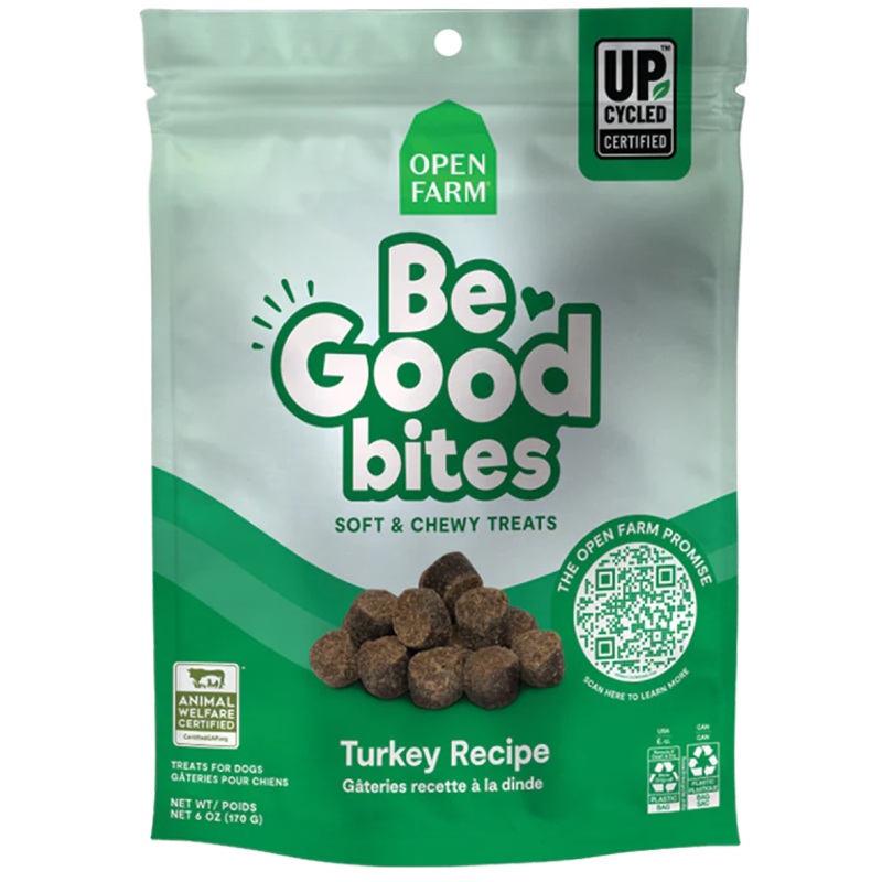 Open Farm Be Good Bites Turkey Recipe 6oz