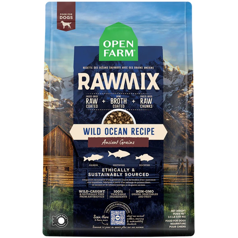 Open Farm RawMix Ancient Grain Wild Ocean Dog Food
