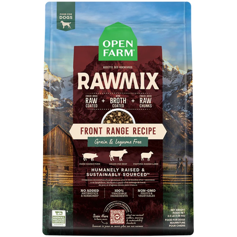 Open Farm RawMix Grain Free Front Range Dog Food