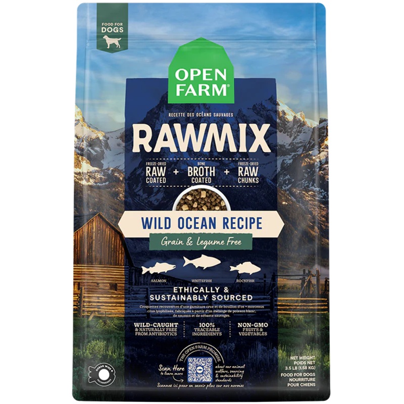 Open Farm RawMix Grain Free Wild Ocean Dog Food