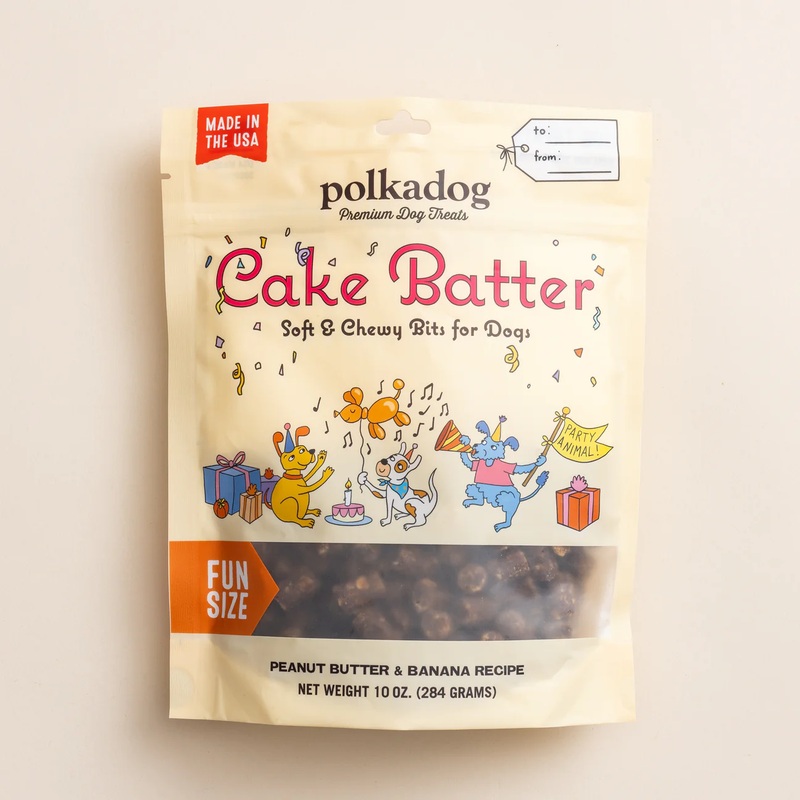 Polkadog Cake Batter Training Bits 10oz