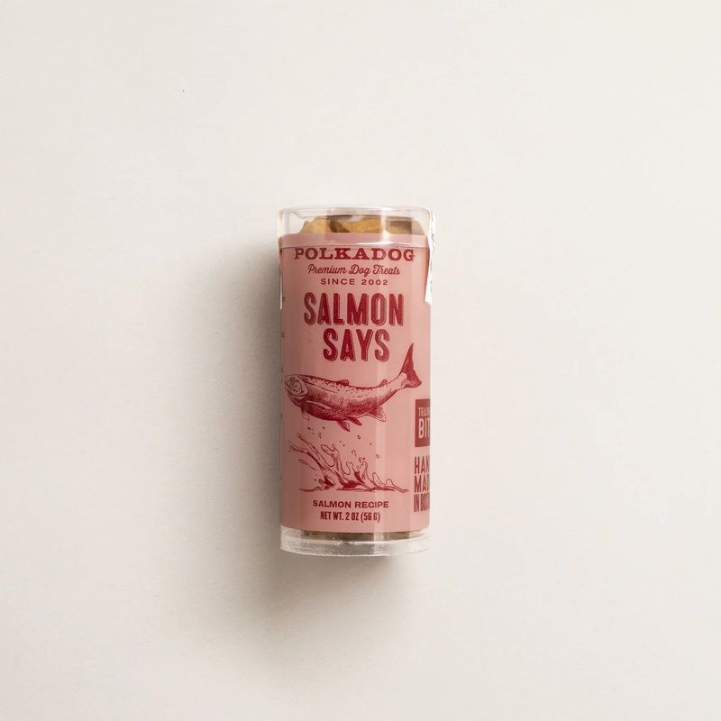 Polkadog Salmon Says Training Bits 2oz