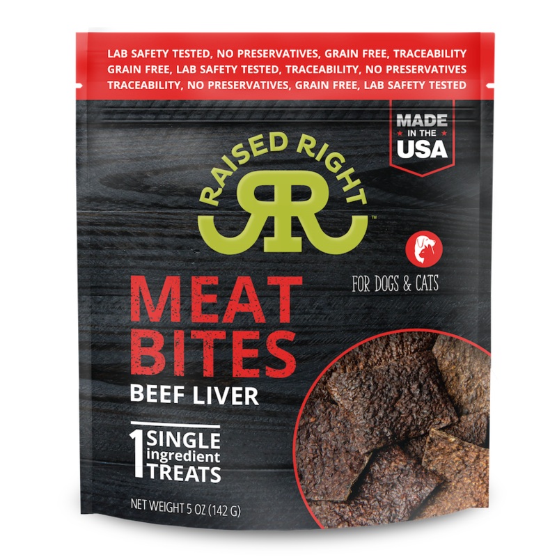 Raised Right Beef Meat Bites 5oz