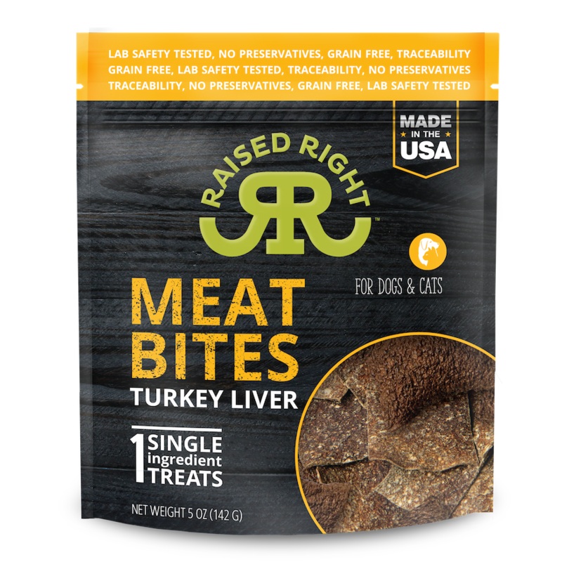 Raised Right Turkey Meat Bites 5oz
