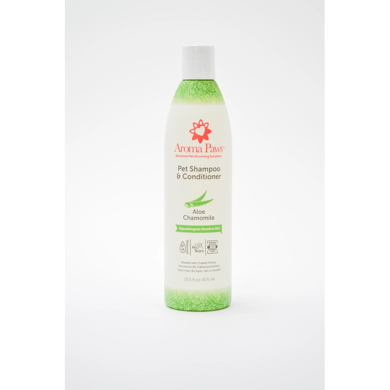 Aroma Paws Sensitive Skin Hypoallergenic & Fragrance Free Dog Shampoo 13.5oz