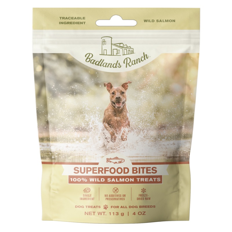 Badlands Ranch Superfood Bites Wild Salmon 4oz