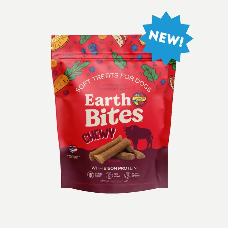 Earthborn EarthBites Chewy Bison 7oz