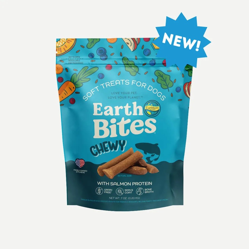 Earthborn EarthBites Chewy Salmon 7oz