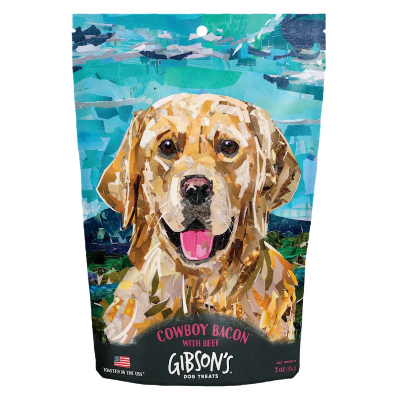 Gibsons Cowboy Bacon With Beef Jerky Treats 3oz