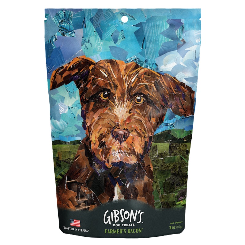 Gibsons Farmers Bacon Turkey & Chicken Jerky Treats 3oz
