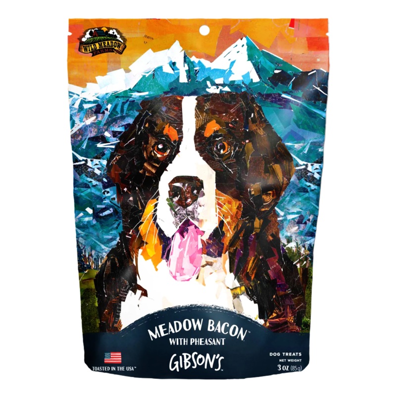 Gibsons Meadow Bacon With Pheasant Jerky Treats 3oz