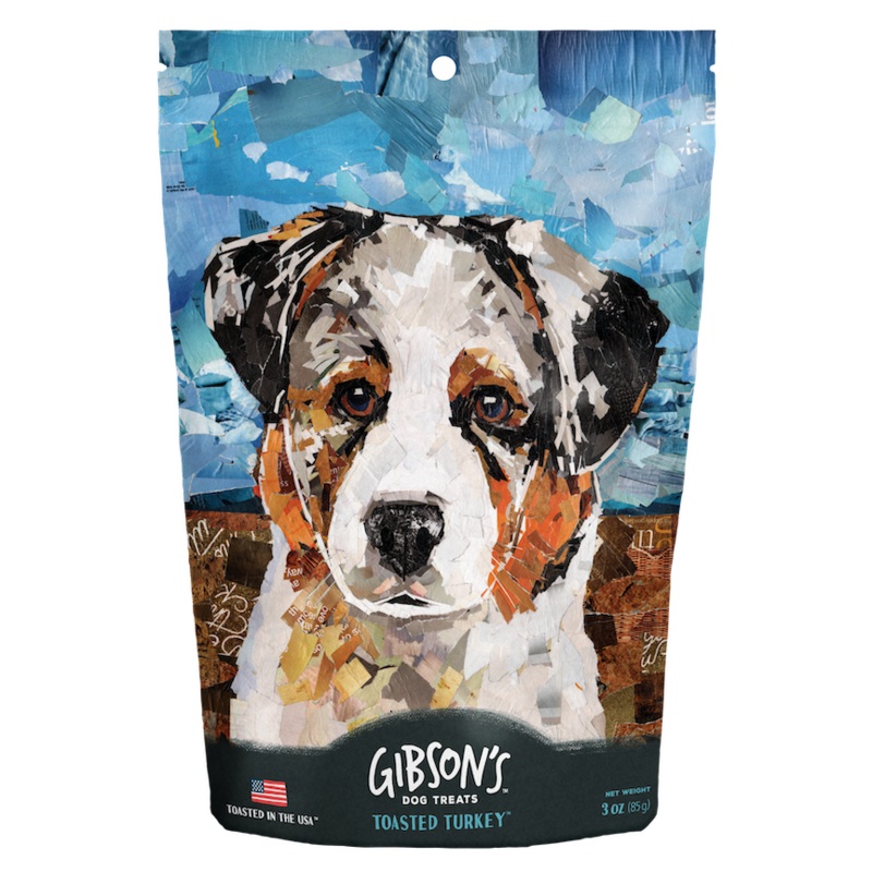 Gibsons Toasted Turkey Jerky Treats 3oz