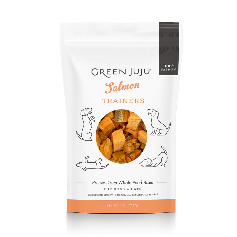 Green JuJu Single Ingredient Salmon Trainers 2.5oz