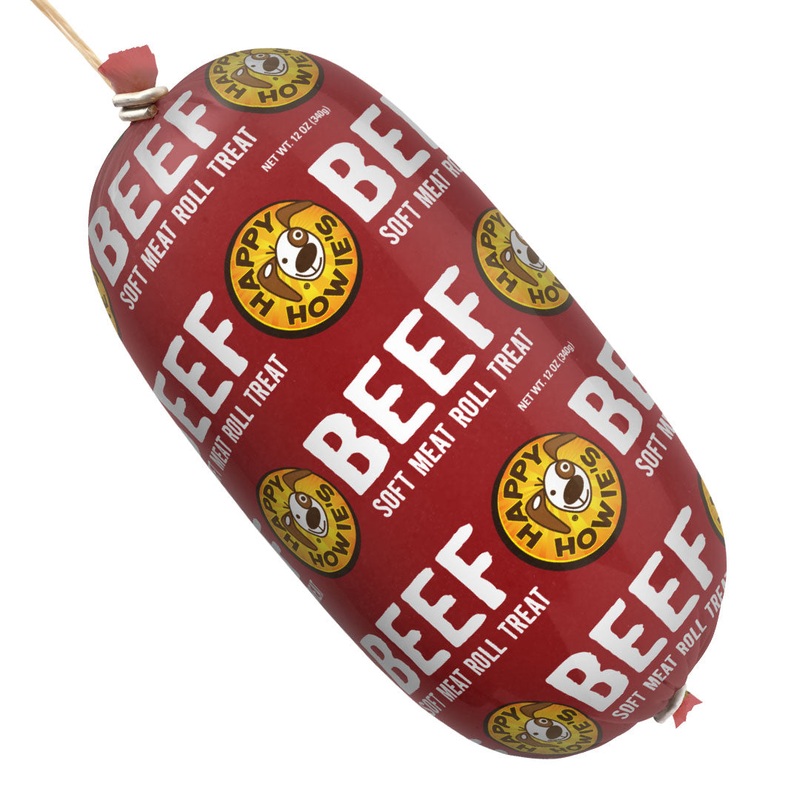 Happy Howie’s Beef Soft Meat Roll Treat 12oz