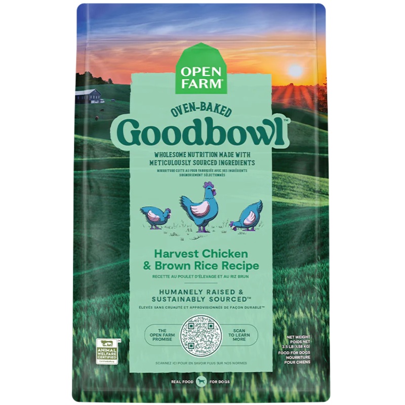 Open Farm Good Bowl Harvest Chicken & Brown Rice Recipe
