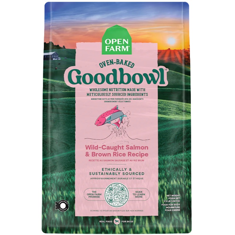 Open Farm Good Bowl Wild Caught Salmon & Brown Rice Recipe