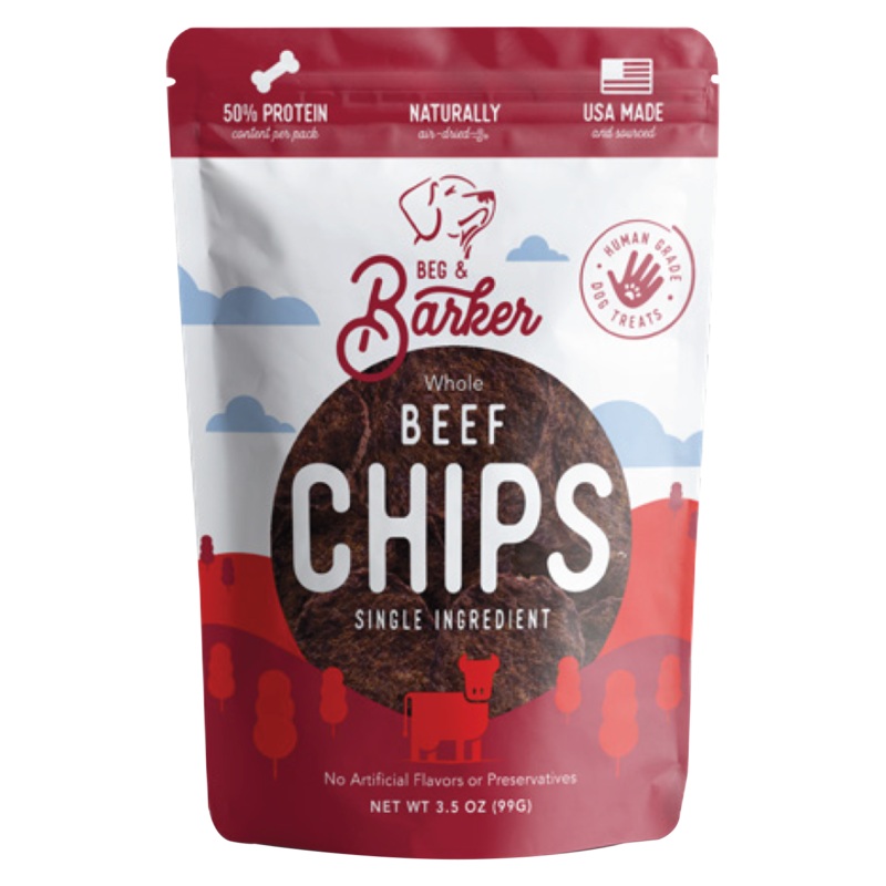 Beg & Barker Whole Beef Chips|3.5oz|8oz