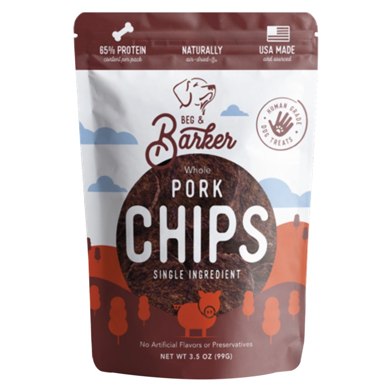 Beg & Barker Whole Pork Chips|3.5oz|8oz