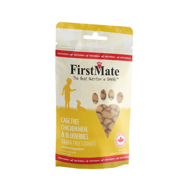 FirstMate Mini Trainers Cage Free Chicken & Blueberry 8oz