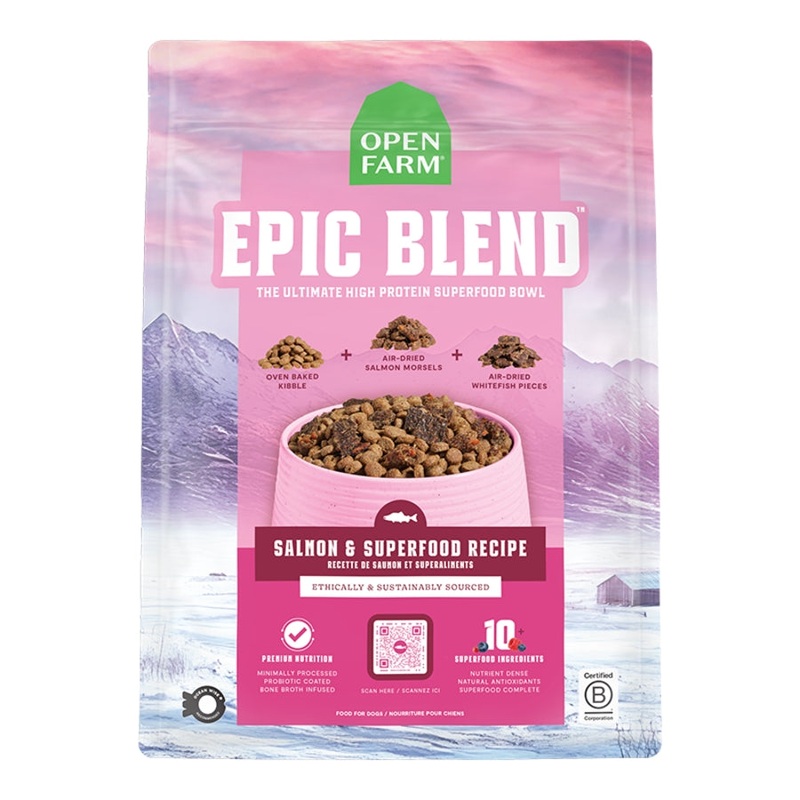 Open Farm Epic Blend Salmon & Superfoods Dry Dog Food