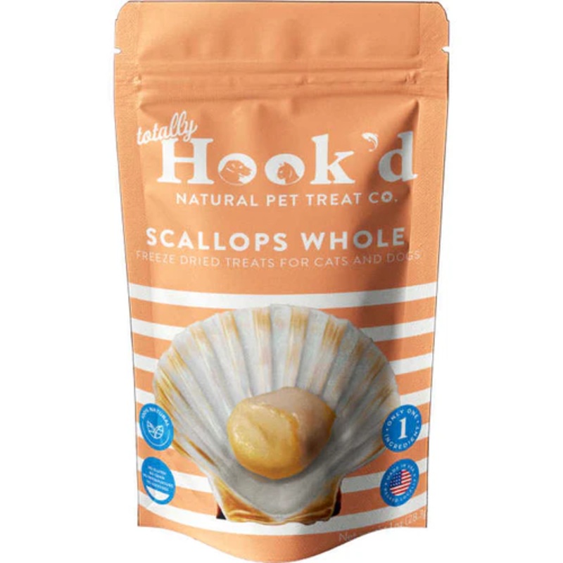 Totally Hook’d Freeze Dried Scallops 1oz