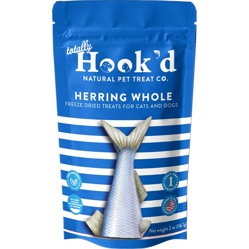 Totally Hook’d Freeze Dried Whole Herring 2oz