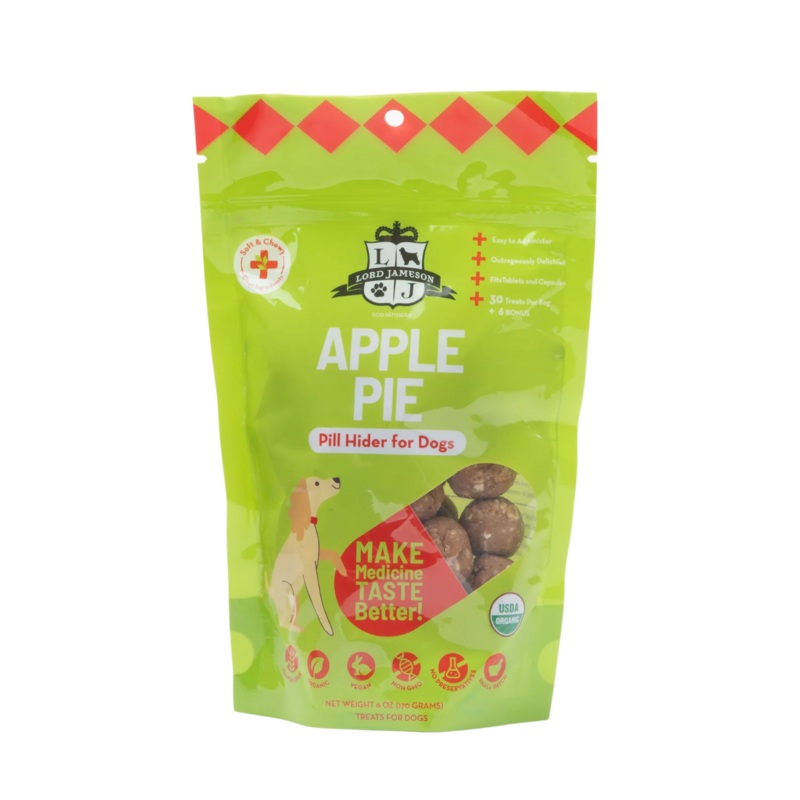 Lord Jameson Organic Apple Pie Pill Hider Treats 6oz