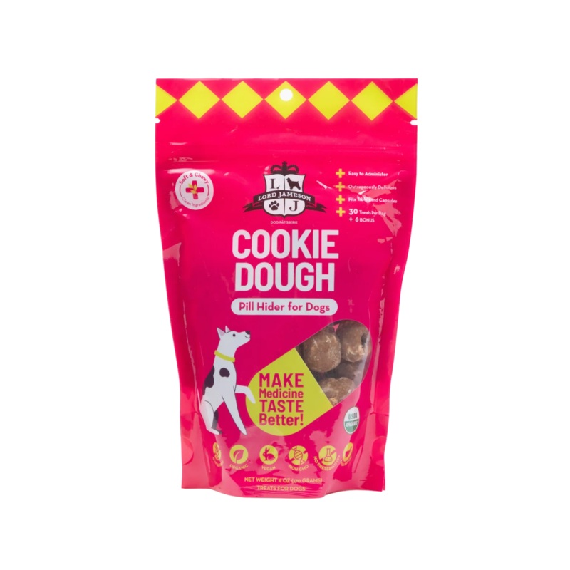 Lord Jameson Organic Cookie Dough Pill Hider Treats 6oz