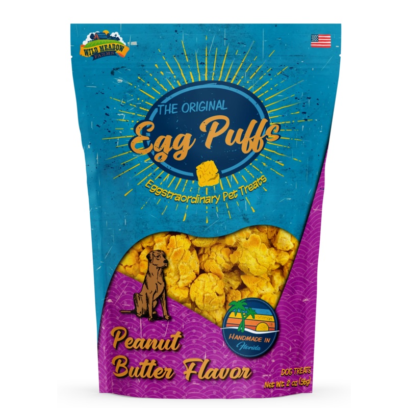 Wild Meadow Farms Egg Puffs Peanut Butter