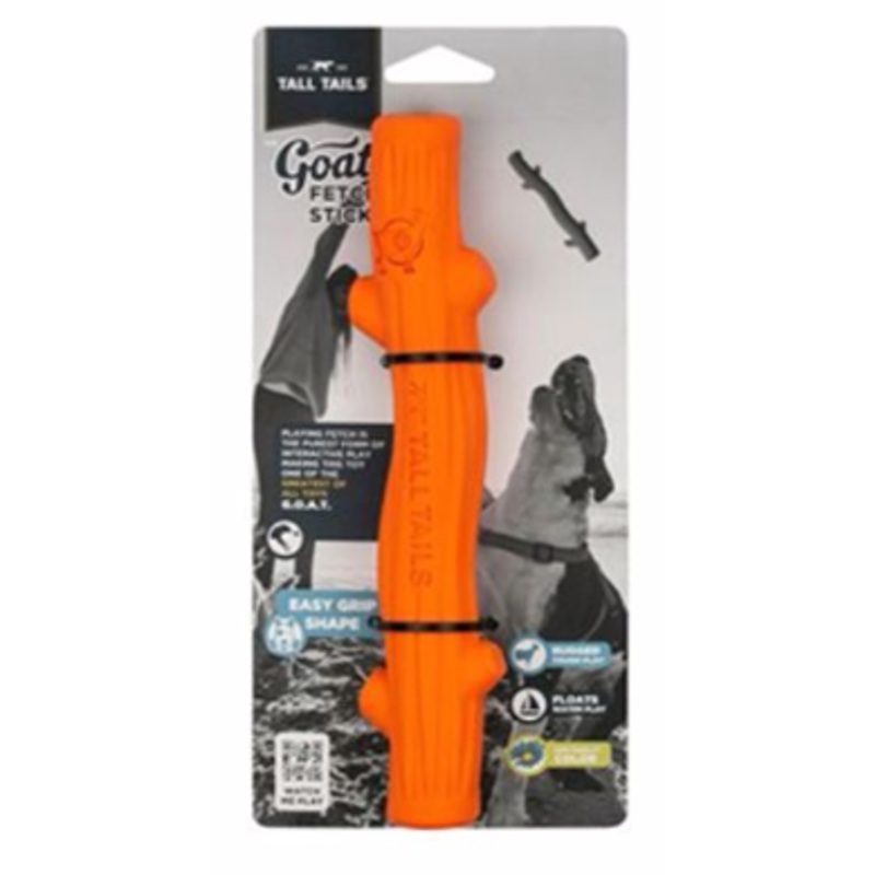 Tall Tails GOAT Fetch Stick Orange 7