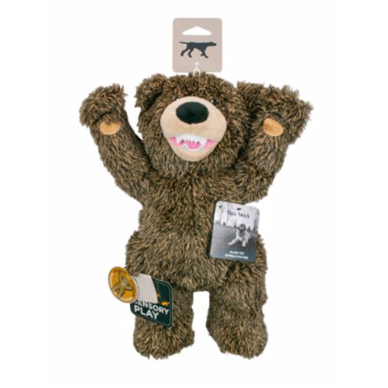 Tall Tails Grizzly Bear Rope Plushie 14