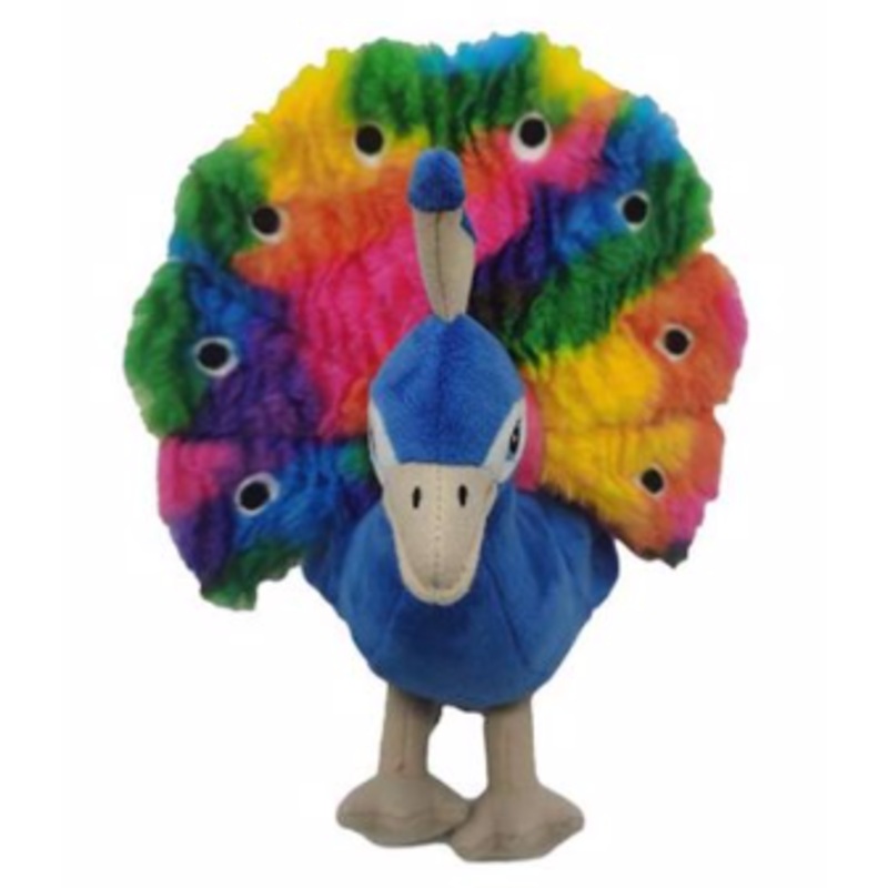 Tall Tails Peacock w/ Squeaky Plushie 9