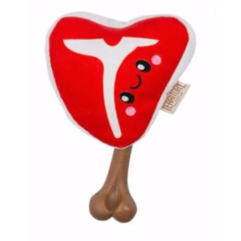 Territory Steak Meat on Bone Plushie