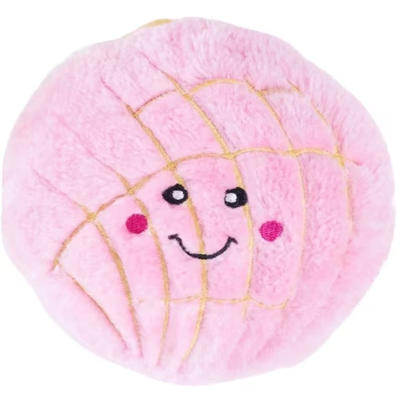 Zippy Paws NomNomz Pink Pan Dulce