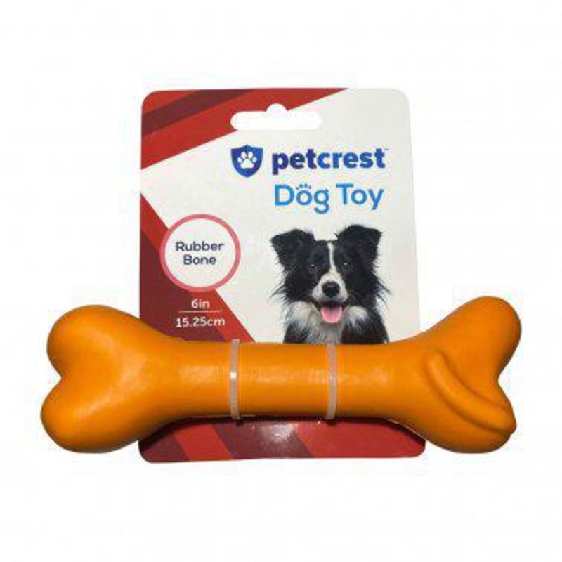 Petcrest Rubber Bone 6