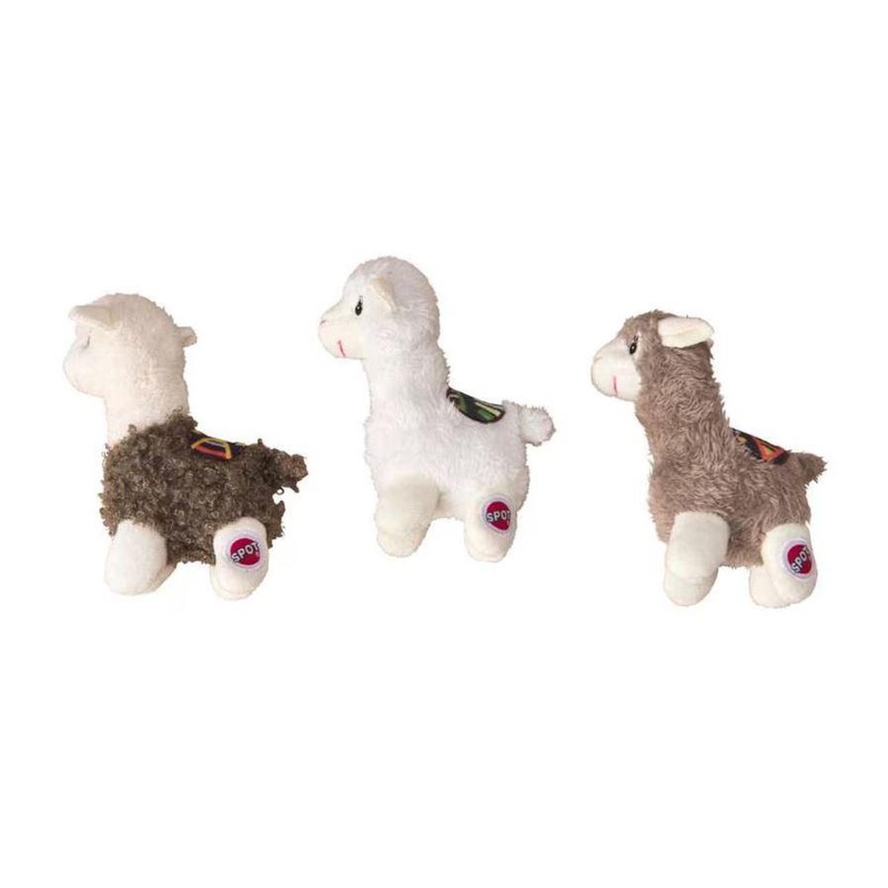 Spot Lil Spots Assorted Yo Llama Dog Toy w/ Squeaker