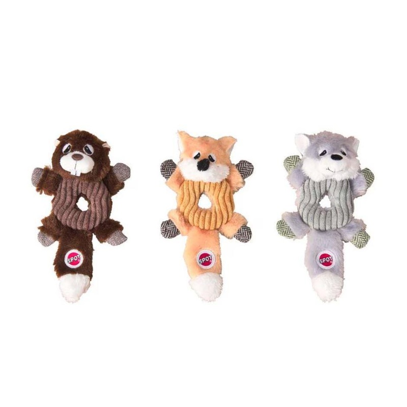 Spot Lil Spots Donut Crincklers Dog Toy 3ct